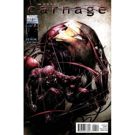 Carnage (Marvel) #4 VF ; Marvel Comic Book