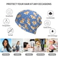 thumbnail image 5 of Yiaed Corgi Print Multifunction Beanie Hats for Women Men Slouchy Knit Beanie Hat Winter Hat Scarf Stretch Skull Cap, 5 of 8