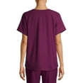 thumbnail image 2 of ClimateRight by Cuddl Duds Short Sleeve V-Neck Scrub Top (Women's ), 2 of 7