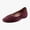Cherry Jubilee Suede, variant on Orinda Women's Flats Gold Leather Size 13 M