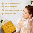 GIBI Ginger & Turmeric Soap Bar for Face & Body Moisturizing Ginger