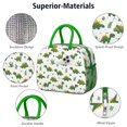thumbnail image 4 of Womens Green Dinosaurs Classic Ferns Lunch Box for Work,Insulated Lunch Bag for Women,Loncheras Para Mujer,Leakproof Adult Lunch Bag for Work,Beach,Travel,Picnic,Camping, 4 of 7