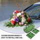 thumbnail image 2 of 4pcs Fresh Floral Suction Cup Tray Floral Disc Sucker Wedding Car Supplies, 2 of 4