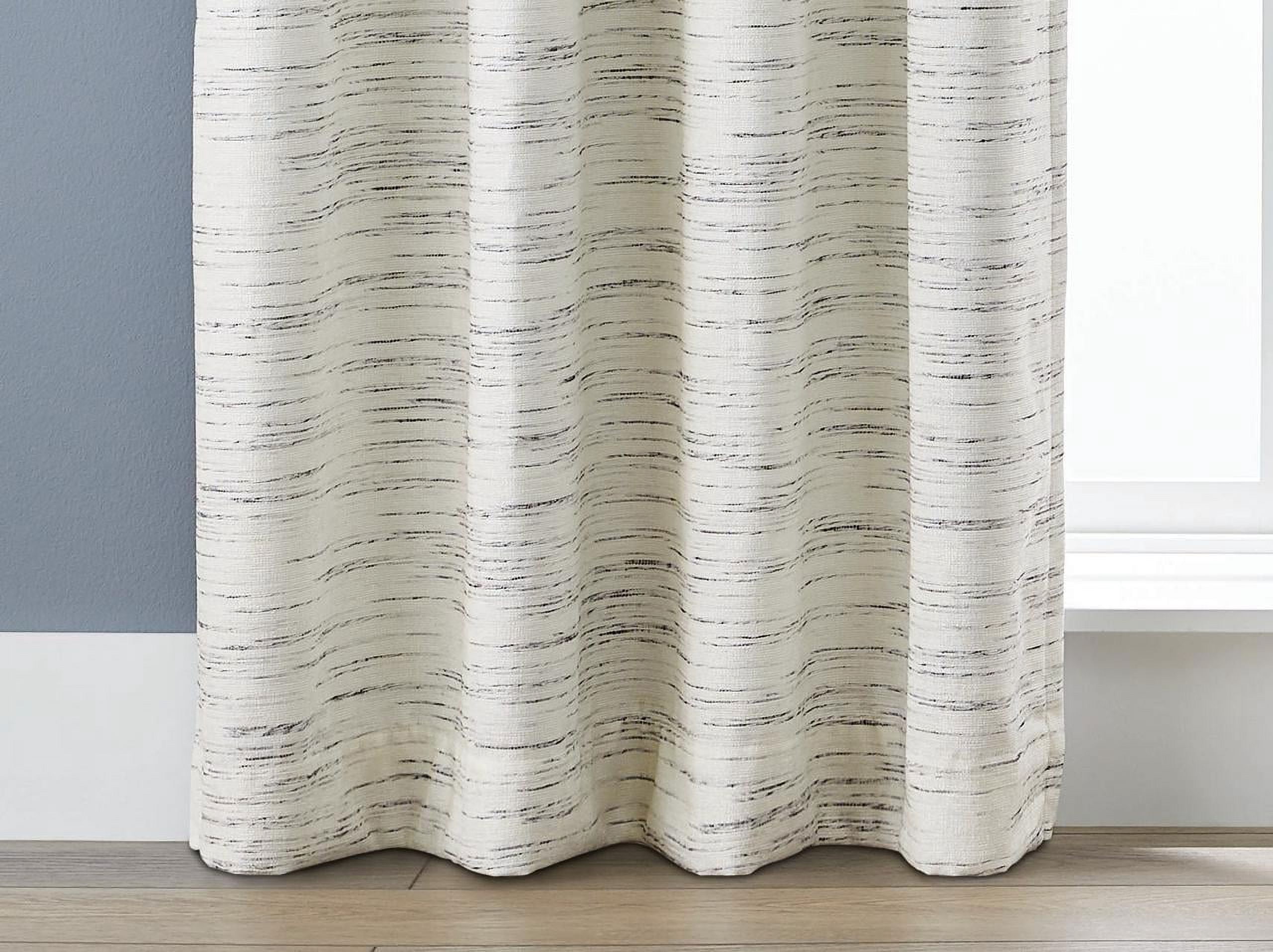 Better Homes & Gardens Blackout Curtain Panel, Black, 53 in x 108 in, 1 Pack