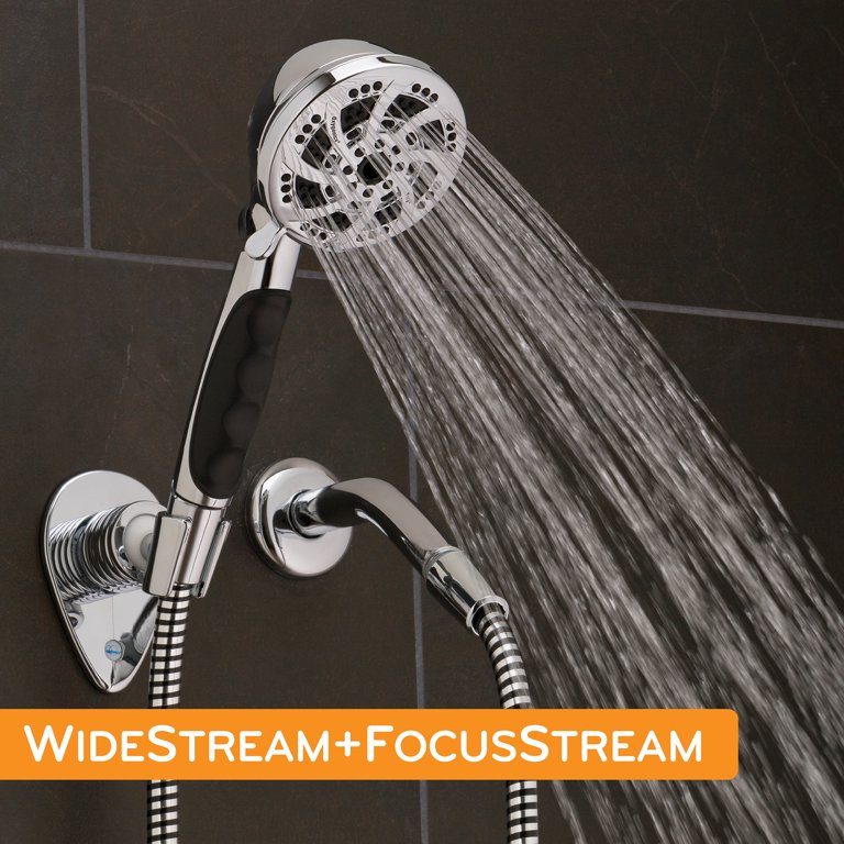 Oxygenics Fury RV 5-Setting Chrome Handheld Shower Head With 72