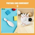 thumbnail image 3 of USHOBE 4Sets Assorted Color Plastic Bowling Set for Backyard and School Playground Friendly Competition, 3 of 8