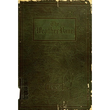 (Custom Reprint) Yearbook: 1925 Westfield High School - Weather Vane Yearbook (Westfield, NJ)