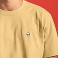thumbnail image 5 of Dalix Lil Alien Heavyweight Soft Tee Short Sleeve Cotton Shirt Mens in Vin Gold XL X-Large, 5 of 5