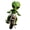 A, variant on Misright Space Theme Ornament Resin Alien Motorcycle Figurine for Home Shelf Display