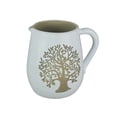 thumbnail image 1 of Things2Die4 Jarra decorativa con diseño de árbol genealógico de cerámica blanca con acabado vintage Things2Die4 PDPH1745, 1 of 3