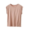 thumbnail image 2 of Antinious Women Round Neck Sleeveless Ruffle Style Versatile Comfortable Tank Tops, 2 of 5
