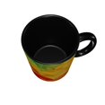 thumbnail image 5 of Vibrant Pattern Colorful Waves Dynamic Coffee Mug Fun Custom Ceramic Mugs 11oz Black, 5 of 5