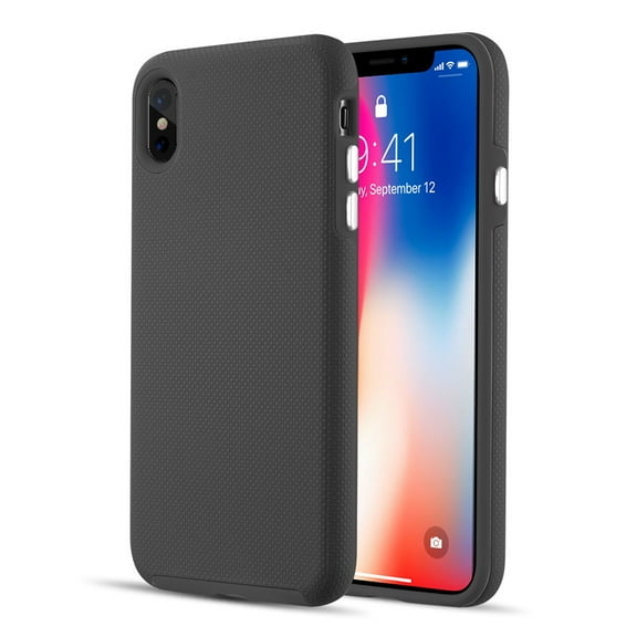 The Ezpress Anti-slip Hybrid Case For Iphone Xs Max - Black