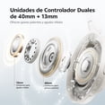 thumbnail image 4 of Qcy H3S Audífonos Inalámbricos 56 dB Gamer Diadema Hi-Res Blanco, 4 of 8