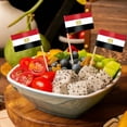 thumbnail image 5 of Country Flag Toothpicks | Cake and Burger Decorative Sticks | Flags for Themed Meals, 5 of 5