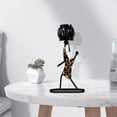 thumbnail image 2 of candeliere de metal Estatuilla Soporte de hierro Centro de candeliere de hierro hecho para decoración de de comedor Sala de Estampado leopardo B, 2 of 9