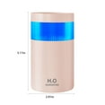 thumbnail image 3 of Wovilon Humidifiers For Bedroom Home Appliances Colorful Night Light Humidifier, Rechargeable, Bedroom Home Office, Small Large Spray, Mini Humidifier, 3 of 6