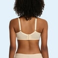 thumbnail image 7 of Push Up Underwire Bras for Womens Lace Unlined Sheer Everyday Bras Large Breasts Support T-Shirt Bralette Beige, 36/80F, 7 of 7