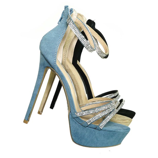 platform dress heels