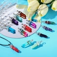 thumbnail image 3 of Colgante de cristal hexagonal Charm Hicarer, 200 unidades, 4 x 1 cm, 3 of 7