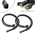thumbnail image 2 of Arnés de cableado de faros delanteros Deutsch DT 12V cableado de extensión de lámpara de cabeza de coche 23,5 pulgadas Ndcxsfigh Accesorios para autos y motos, 2 of 8