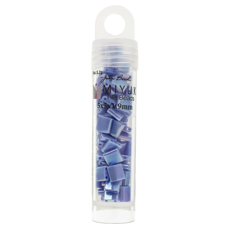 Matte Metallic Blue/Green AB - Tila, Miyuki 5.2g Matte Metallic Blue/Green AB - Tila, Miyuki 5.2g