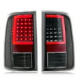 thumbnail image 3 of Bestco For 09-17 Dodge Ram 1500 3500 3500 3D LED Tail Light 1 Pair Black LED Brake Lamps Red Cocer, 3 of 13