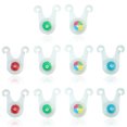thumbnail image 4 of 10 Uds. Mini linterna impermeable, cuerda para acampar, luz colgante, accesorios para acampar, 4 of 9