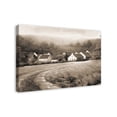 thumbnail image 2 of Creative Products Sepia Town And Field 36 x 24 Canvas Wall Art, 2 of 5