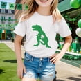 thumbnail image 2 of Girls Clothes Casual Graphic Tops Tees Summer Clothes for Girls T Shirts 12-13 Years, 2 of 4