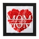 thumbnail image 1 of Caja de sombra de flores personalizada para mamá con nombre, marco de foto de rosa preservada, caja de sombra de recuerdo personalizada, vitrina de flores, regalos de cumpleaños para mamá, abuela, ras, 1 of 3