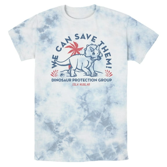 Mens Jurassic World We Can Save Them T Shirt