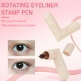 thumbnail image 3 of SDOHIG 2 Pcs Gel Eyeliner Pencil Set, Foldable Eyeliner Stamp for Perfect Wings, Waterproof Eyeliners Tool, Smudge Proof Eyeliners Pen for Beginners, 3 of 10
