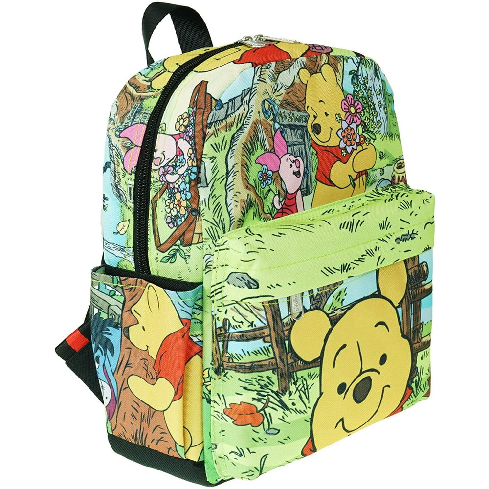 Licensed Winnie the Pooh 12" Deluxe Oversize Print Backpack A21324