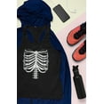 thumbnail image 5 of Old Glory Juniors Skeleton Cage 3D Sleeveless Tank Top, 5 of 5