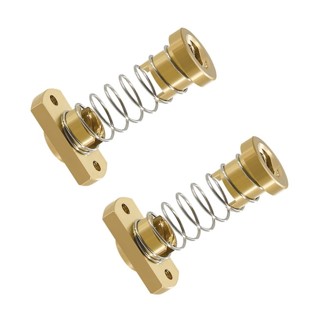 kurtrusly 2 Pieces T8 Anti-Backlash Lead Screw Spring Nut Home Business 3D Printer Machine Replacement Upgrade Repair Spare