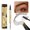 C, variant on Eyebrow Gel - Double-End Styling Eyebrow Pen, 2-In-1 Eyebrow Pencil with 4-Fork Tip & Clear Gel, Includes 3 Brow Cards, Waterproof Smudge-Proof Long-Lasting Brow Shaper for Makeup Organizers