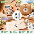 Panda Motivational 1000 Pack Stickers, 1 in Round, 8 Assorted ...