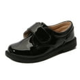 thumbnail image 3 of Esaierr Little Boys' Lace-Up Dress Shoes, Closed Round Toe, E001, Black, 3 of 7