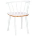 thumbnail image 5 of SAFAVIEH Blanchard Mid-Century Curved Spindle Side Chair, Natural/White, Set of 2, 5 of 5