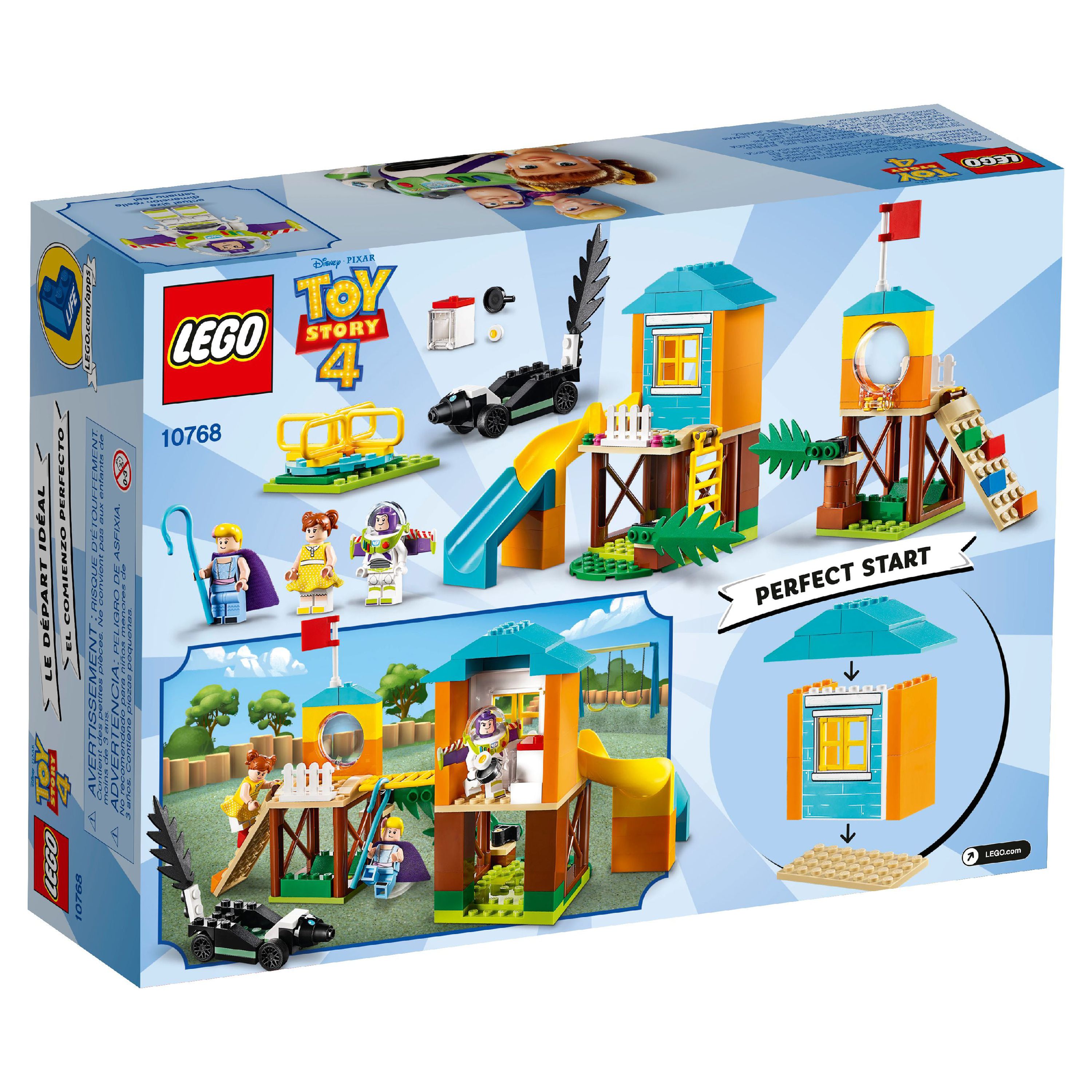 LEGO 4+ Toy Story 4 Buzz & Bo Peep's Playground Adventure Building Set 10768 - image 5 of 7