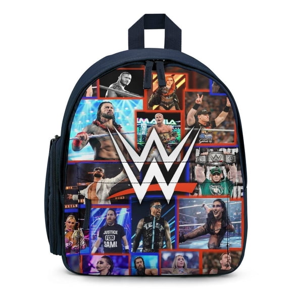 12IN Wrestling Backpacks Mini Travel W--W,EsBag Schoolbag Bookbag Daypack Outdoor