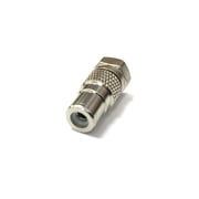 Old Skool Compatible with Atari 2600 RF TV Coaxial F Plug Female Adapter