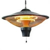 Nomura NPO-15D-2 Electric 1500W Halogen Ceiling Party Tent Outdoor Patio Heater, Silver Coated