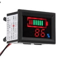 thumbnail image 2 of YB27VE Electric Car Digital LED Voltage and Electricity Dual Meters Tester Battery Power Display Voltage MeterLithium Battery 60V, 2 of 11