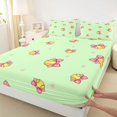 thumbnail image 3 of Manfei Modern Chic Bowtie Fitted Sheet Queen,Ball Sport Bedding,3-Piece,1 Fitted Sheet and 2 Pillowcases, 3 of 6