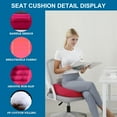 thumbnail image 3 of Seat Cushion Pillow for Office Chair/Car, Comfort Car Booster Seat Cushions for Short People Effectively Increase Field of View and Lower Back Fatigue Relief Adult Booster Chair Cushion, 3 of 6
