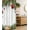 Green Silver White, variant on Christmas Stall Shower Curtain, Traditional Xmas Berries Toyon and Globes Ornate on Plain Backdrop, Fabric Bathroom Decor Set with Hooks, 36" W x 72" L, Beige Green and Vermilion