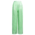 thumbnail image 6 of Sequin Pants Women 2026 Trendy Elastic High Waist Casual Flared Sparkly Pants Clubwear Dancewear, 6 of 6