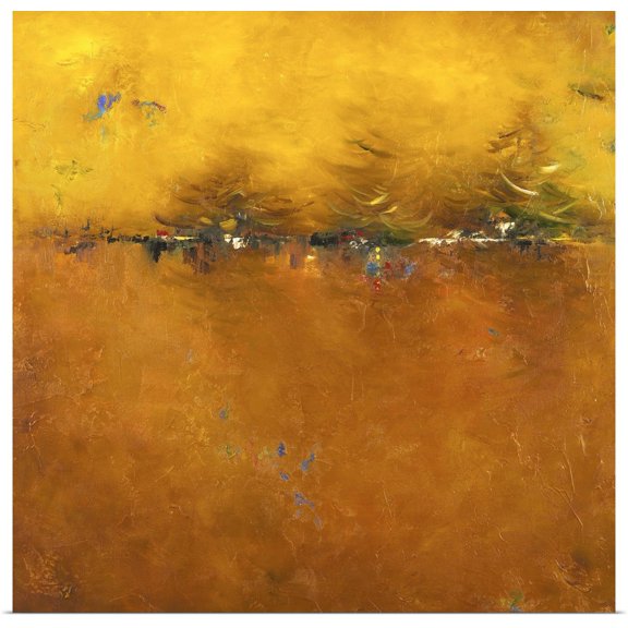 Great BIG Canvas | Rolled Patricia Pinto Poster Print entitled Orange Sunset